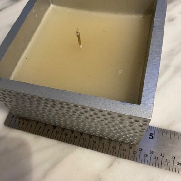 Vintage 1990s Limited Edition People Magazine Gift Candle Hammered Metal Box … - Picture 6 of 8